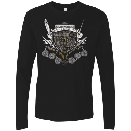 T-Shirts Black / Small Winchester's Crest Men's Premium Long Sleeve