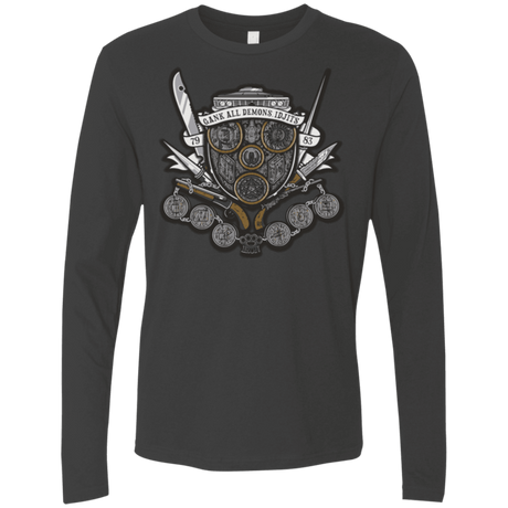 T-Shirts Heavy Metal / Small Winchester's Crest Men's Premium Long Sleeve