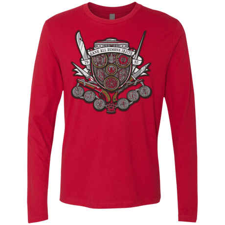 T-Shirts Red / Small Winchester's Crest Men's Premium Long Sleeve