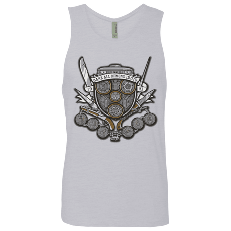 T-Shirts Heather Grey / Small Winchester's Crest Men's Premium Tank Top