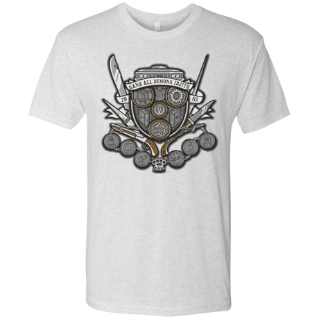 T-Shirts Heather White / Small Winchester's Crest Men's Triblend T-Shirt