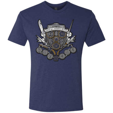 T-Shirts Vintage Navy / Small Winchester's Crest Men's Triblend T-Shirt