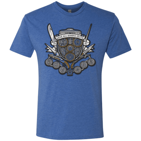 T-Shirts Vintage Royal / Small Winchester's Crest Men's Triblend T-Shirt
