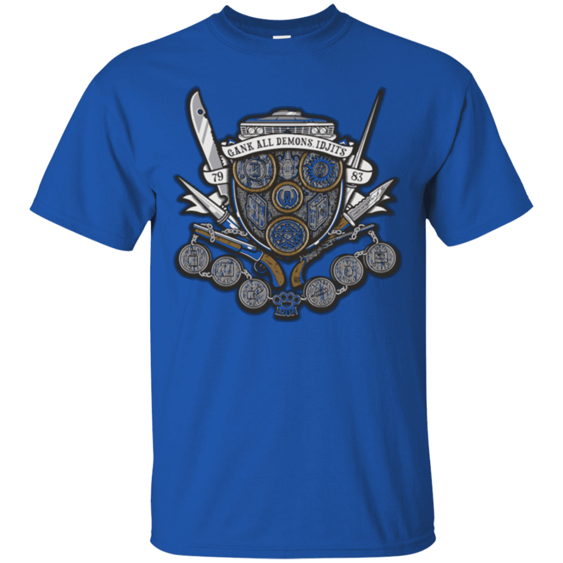 T-Shirts Royal / Small Winchester's Crest T-Shirt