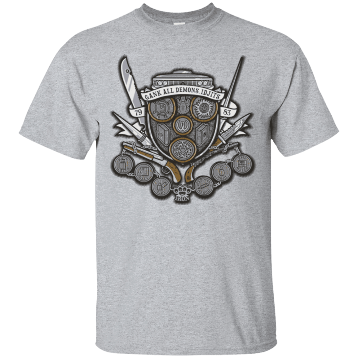 T-Shirts Sport Grey / Small Winchester's Crest T-Shirt