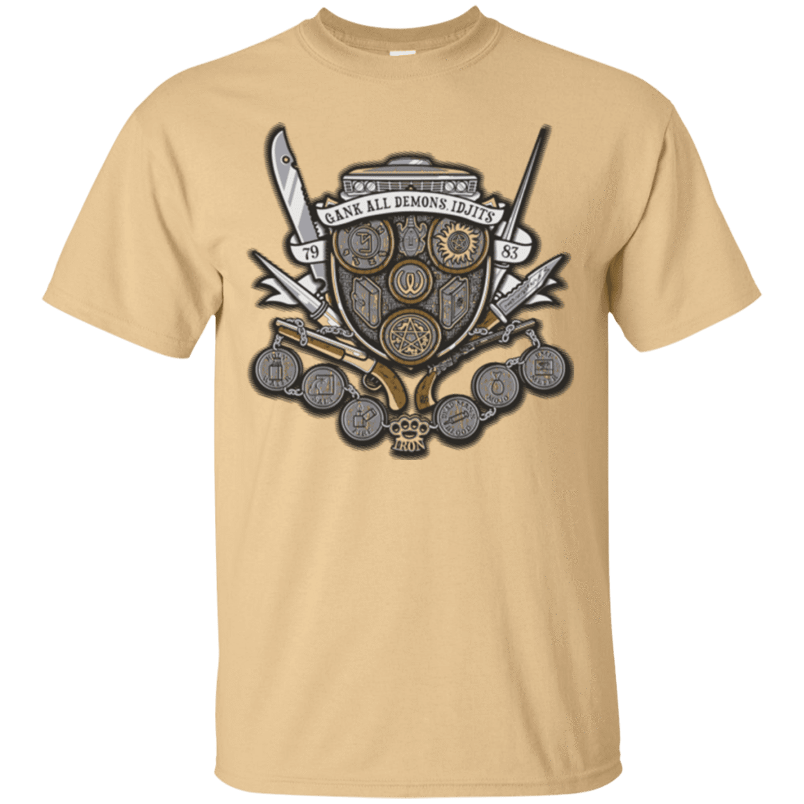 T-Shirts Vegas Gold / Small Winchester's Crest T-Shirt