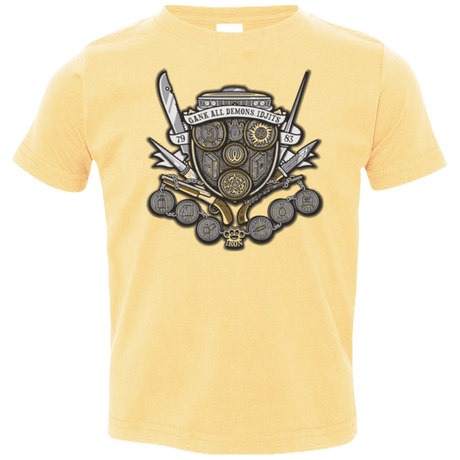 T-Shirts Butter / 2T Winchester's Crest Toddler Premium T-Shirt