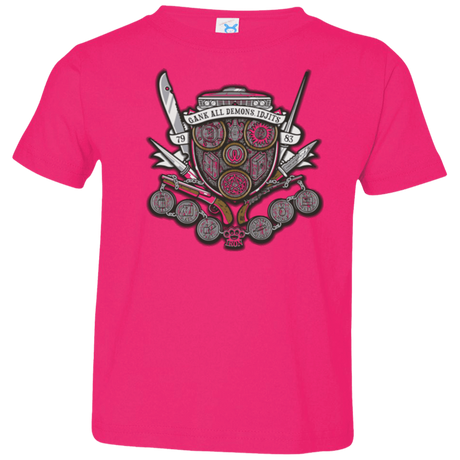 T-Shirts Hot Pink / 2T Winchester's Crest Toddler Premium T-Shirt