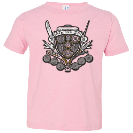 T-Shirts Pink / 2T Winchester's Crest Toddler Premium T-Shirt
