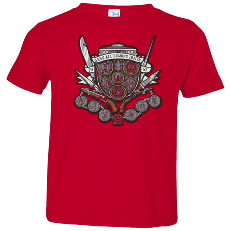 T-Shirts Red / 2T Winchester's Crest Toddler Premium T-Shirt