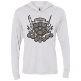 T-Shirts Heather White / X-Small Winchester's Crest Triblend Long Sleeve Hoodie Tee
