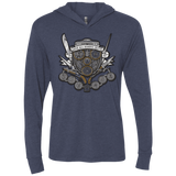 T-Shirts Vintage Navy / X-Small Winchester's Crest Triblend Long Sleeve Hoodie Tee