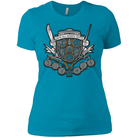 T-Shirts Turquoise / X-Small Winchester's Crest Women's Premium T-Shirt