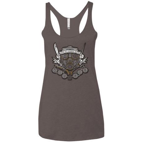 T-Shirts Macchiato / X-Small Winchester's Crest Women's Triblend Racerback Tank