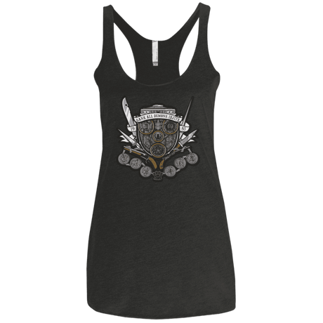 T-Shirts Vintage Black / X-Small Winchester's Crest Women's Triblend Racerback Tank