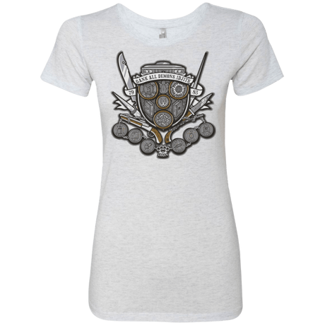 T-Shirts Heather White / Small Winchester's Crest Women's Triblend T-Shirt