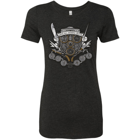 T-Shirts Vintage Black / Small Winchester's Crest Women's Triblend T-Shirt