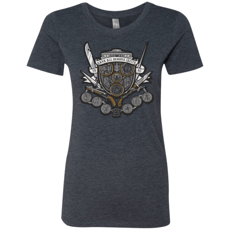 T-Shirts Vintage Navy / Small Winchester's Crest Women's Triblend T-Shirt