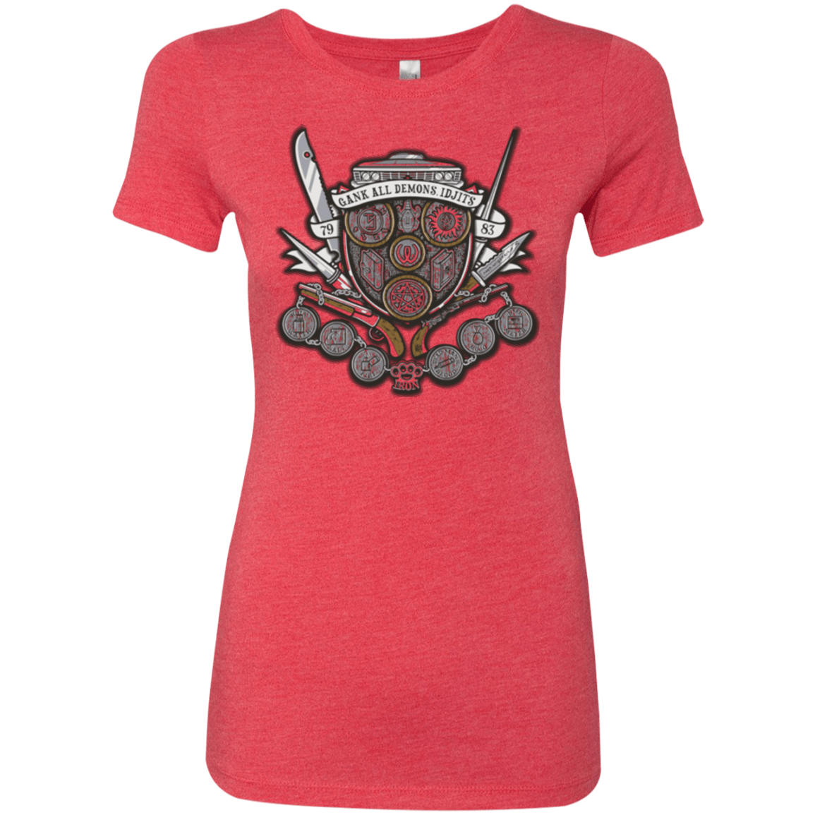 T-Shirts Vintage Red / Small Winchester's Crest Women's Triblend T-Shirt