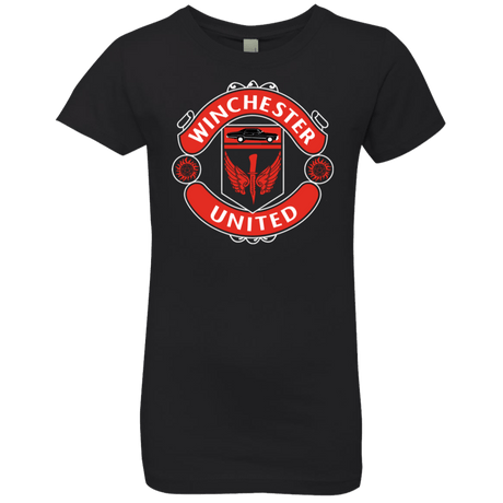 T-Shirts Black / YXS Winchester United Girls Premium T-Shirt