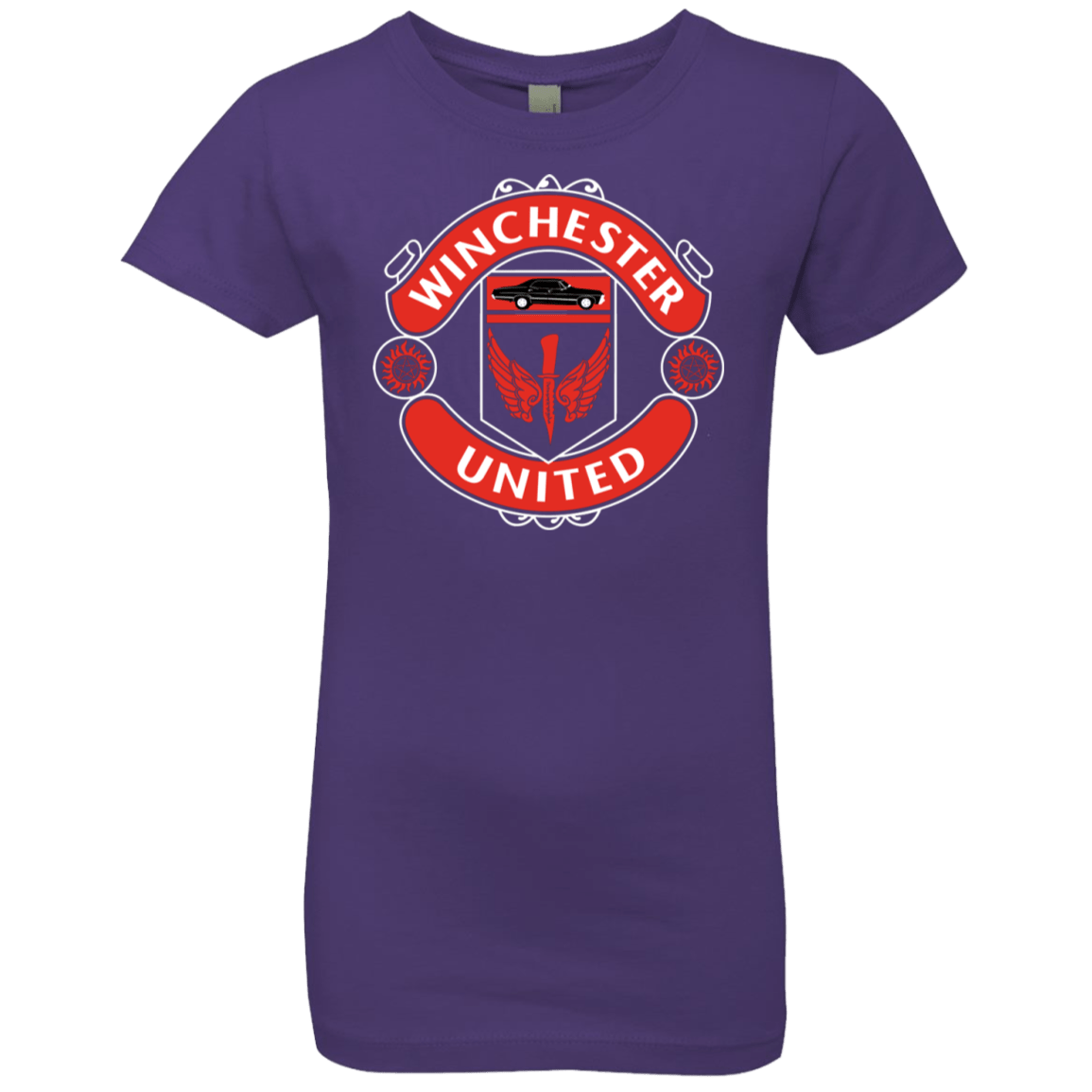T-Shirts Purple Rush / YXS Winchester United Girls Premium T-Shirt