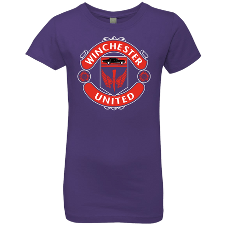 T-Shirts Purple Rush / YXS Winchester United Girls Premium T-Shirt