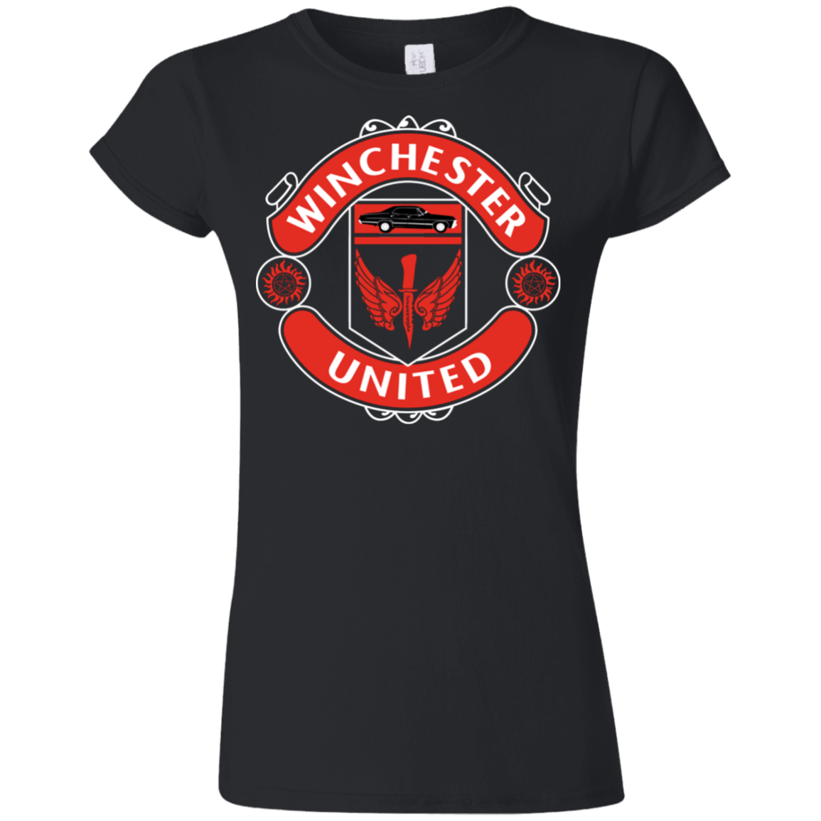 T-Shirts Black / S Winchester United Junior Slimmer-Fit T-Shirt