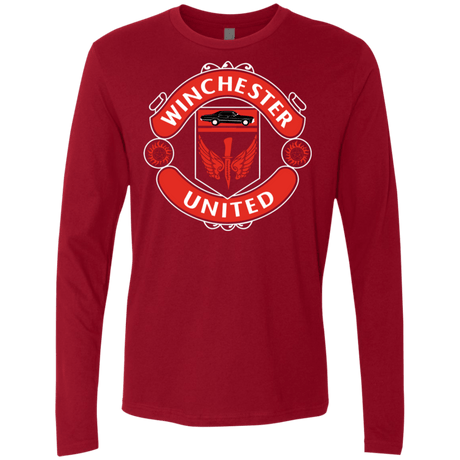 T-Shirts Cardinal / S Winchester United Men's Premium Long Sleeve