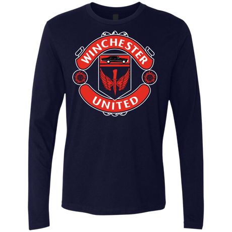 T-Shirts Midnight Navy / S Winchester United Men's Premium Long Sleeve
