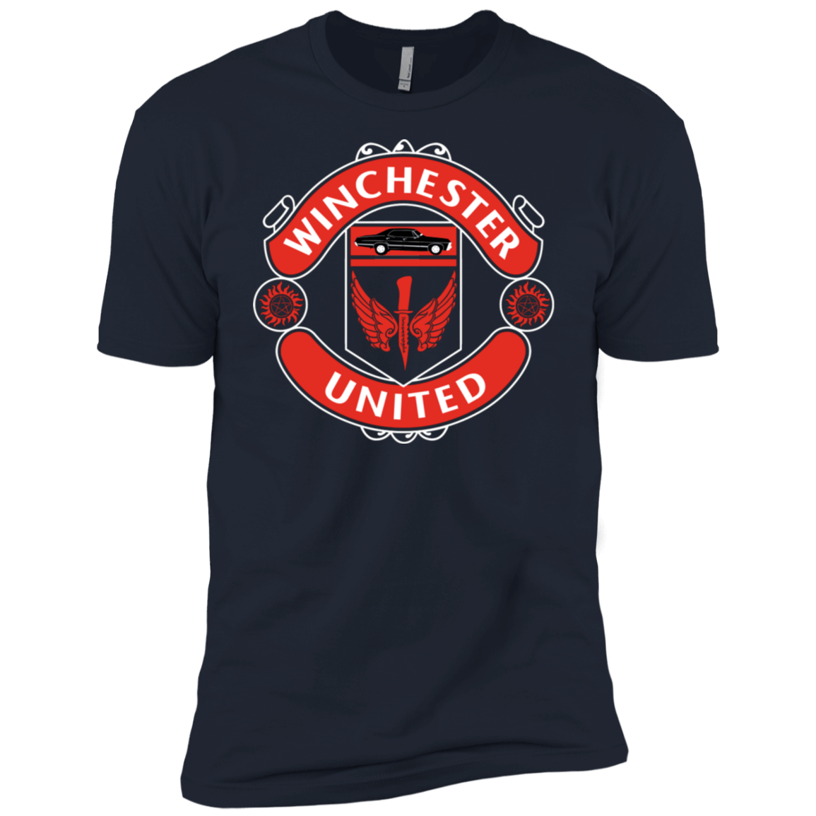 T-Shirts Midnight Navy / X-Small Winchester United Men's Premium T-Shirt