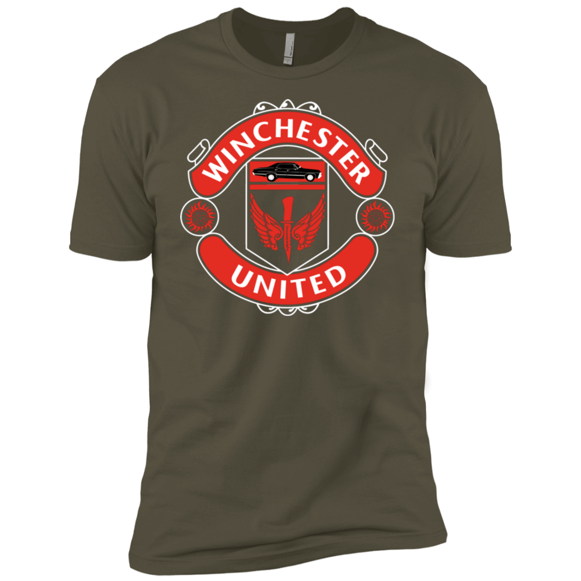 T-Shirts Military Green / X-Small Winchester United Men's Premium T-Shirt