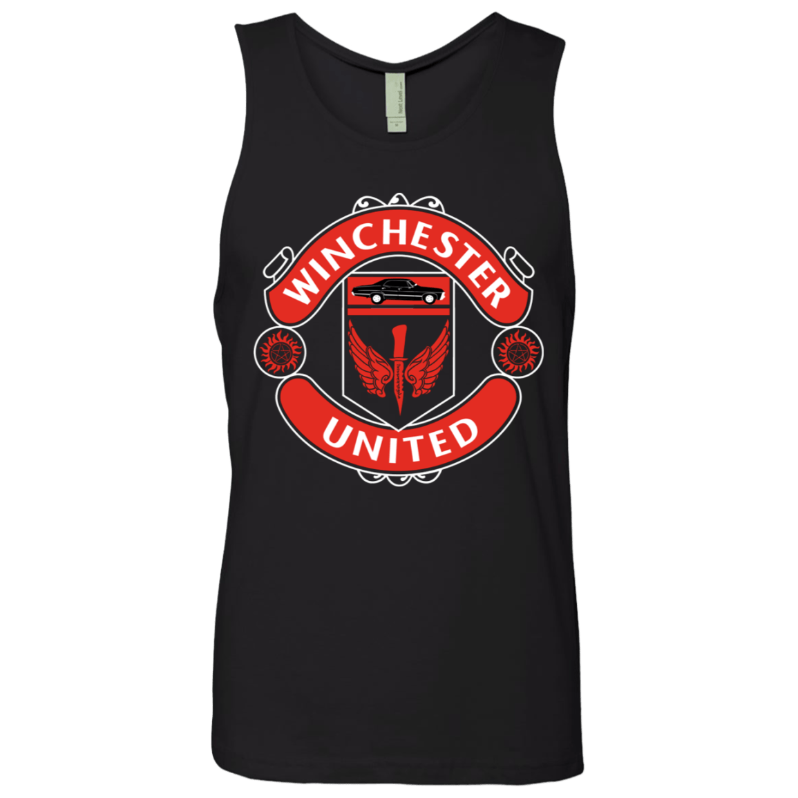 T-Shirts Black / S Winchester United Men's Premium Tank Top