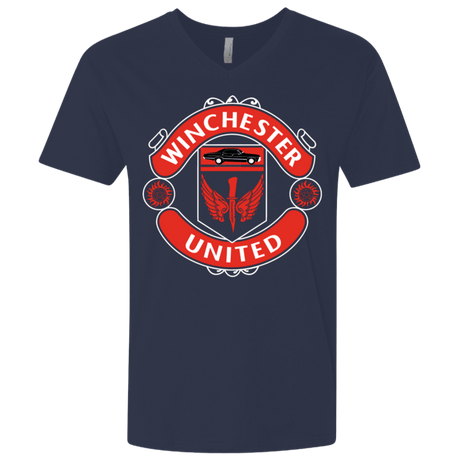 T-Shirts Midnight Navy / X-Small Winchester United Men's Premium V-Neck