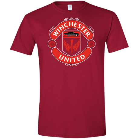T-Shirts Cardinal Red / S Winchester United Men's Semi-Fitted Softstyle