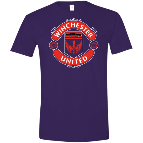 T-Shirts Purple / S Winchester United Men's Semi-Fitted Softstyle