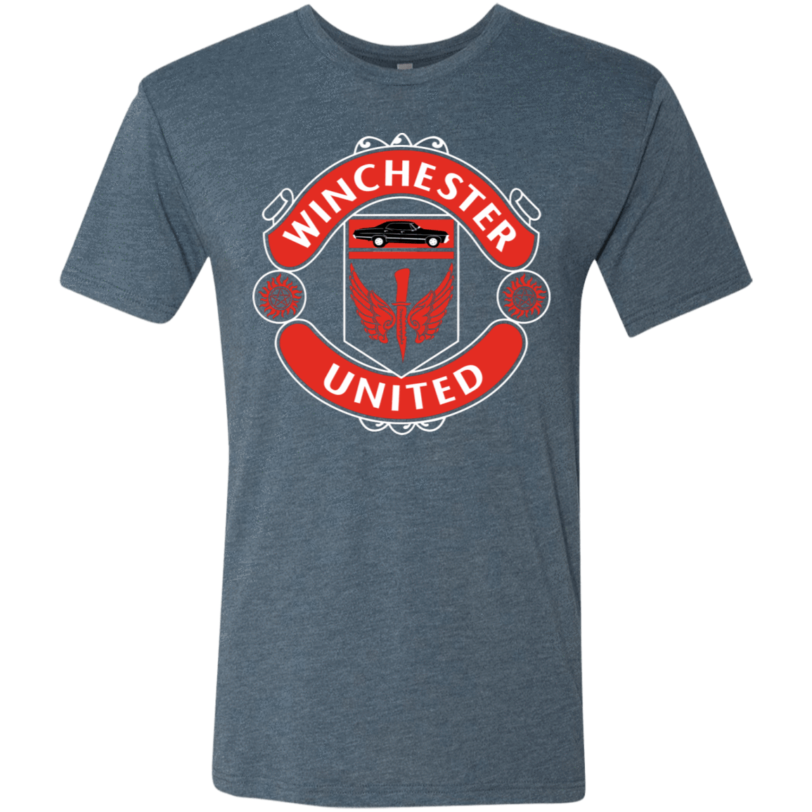 T-Shirts Indigo / S Winchester United Men's Triblend T-Shirt