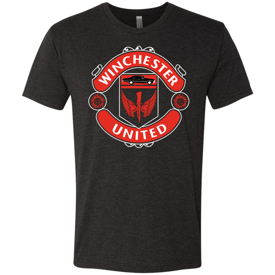 T-Shirts Vintage Black / S Winchester United Men's Triblend T-Shirt