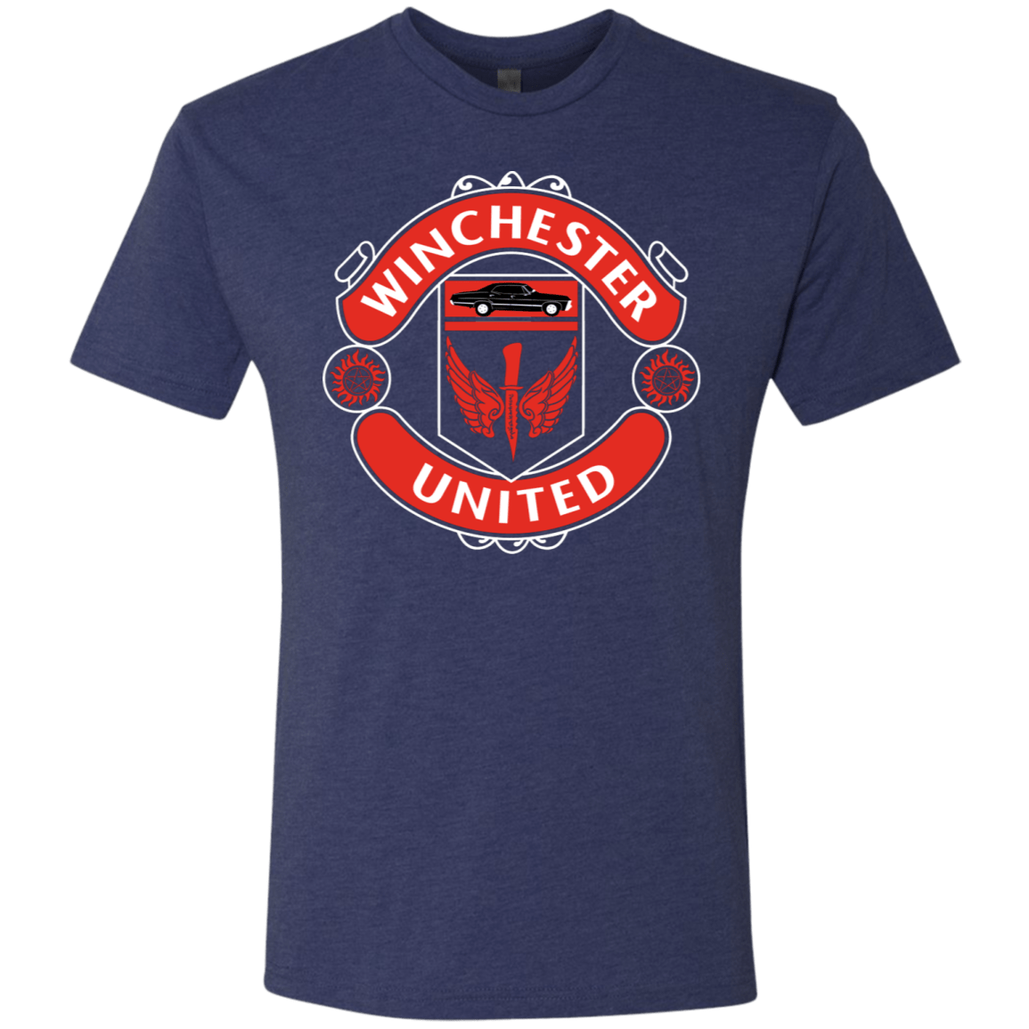 T-Shirts Vintage Navy / S Winchester United Men's Triblend T-Shirt