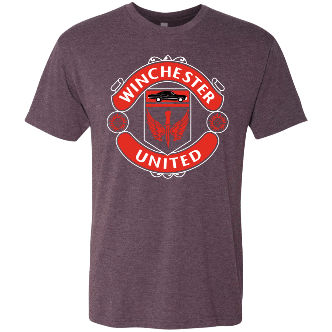 T-Shirts Vintage Purple / S Winchester United Men's Triblend T-Shirt