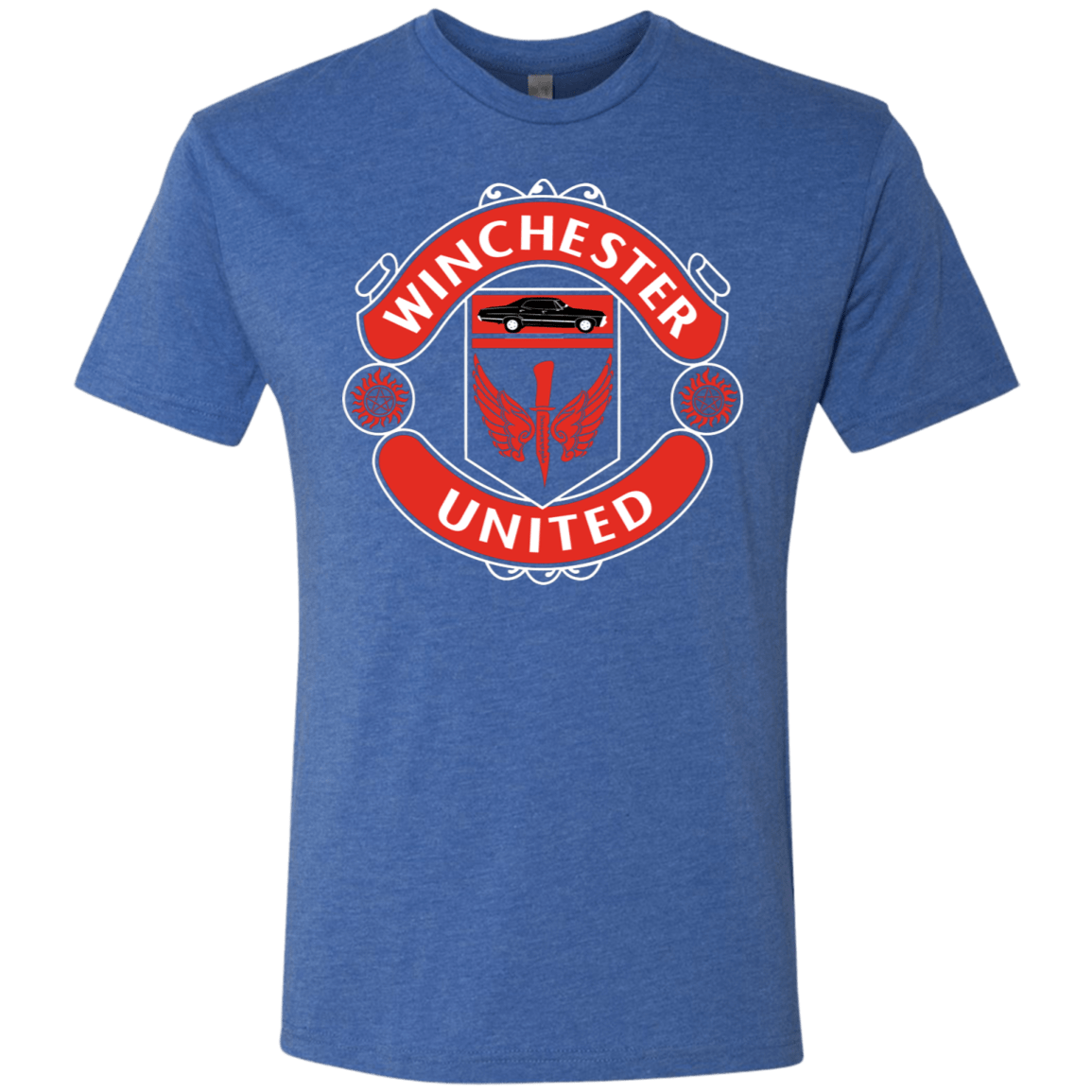 T-Shirts Vintage Royal / S Winchester United Men's Triblend T-Shirt