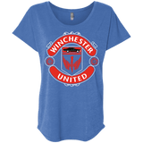 T-Shirts Vintage Royal / X-Small Winchester United Triblend Dolman Sleeve