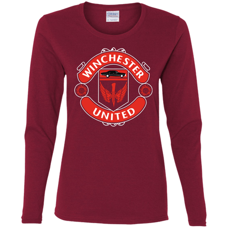 T-Shirts Cardinal / S Winchester United Women's Long Sleeve T-Shirt
