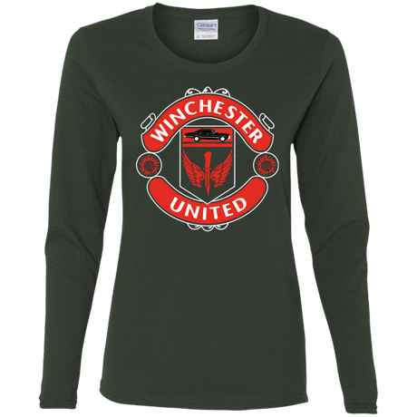 T-Shirts Forest / S Winchester United Women's Long Sleeve T-Shirt