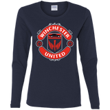 T-Shirts Navy / S Winchester United Women's Long Sleeve T-Shirt
