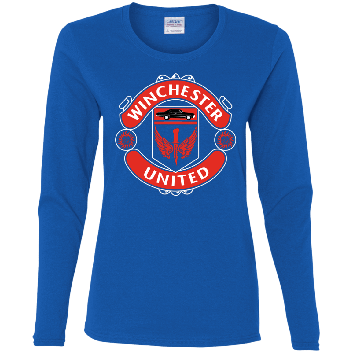 T-Shirts Royal / S Winchester United Women's Long Sleeve T-Shirt