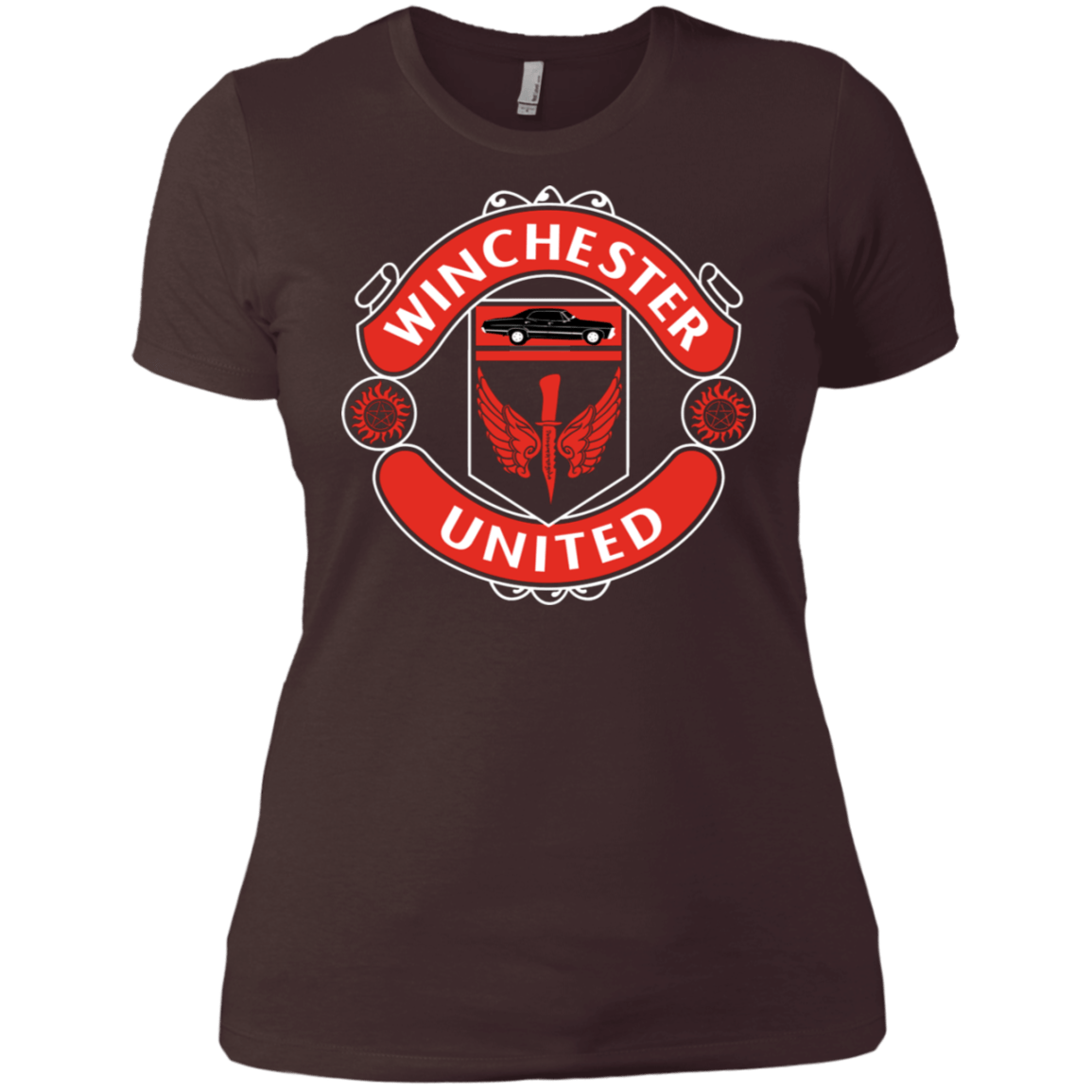 T-Shirts Dark Chocolate / X-Small Winchester United Women's Premium T-Shirt