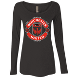 T-Shirts Vintage Black / S Winchester United Women's Triblend Long Sleeve Shirt