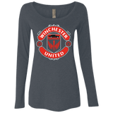 T-Shirts Vintage Navy / S Winchester United Women's Triblend Long Sleeve Shirt