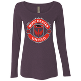 T-Shirts Vintage Purple / S Winchester United Women's Triblend Long Sleeve Shirt