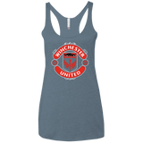 T-Shirts Indigo / X-Small Winchester United Women's Triblend Racerback Tank